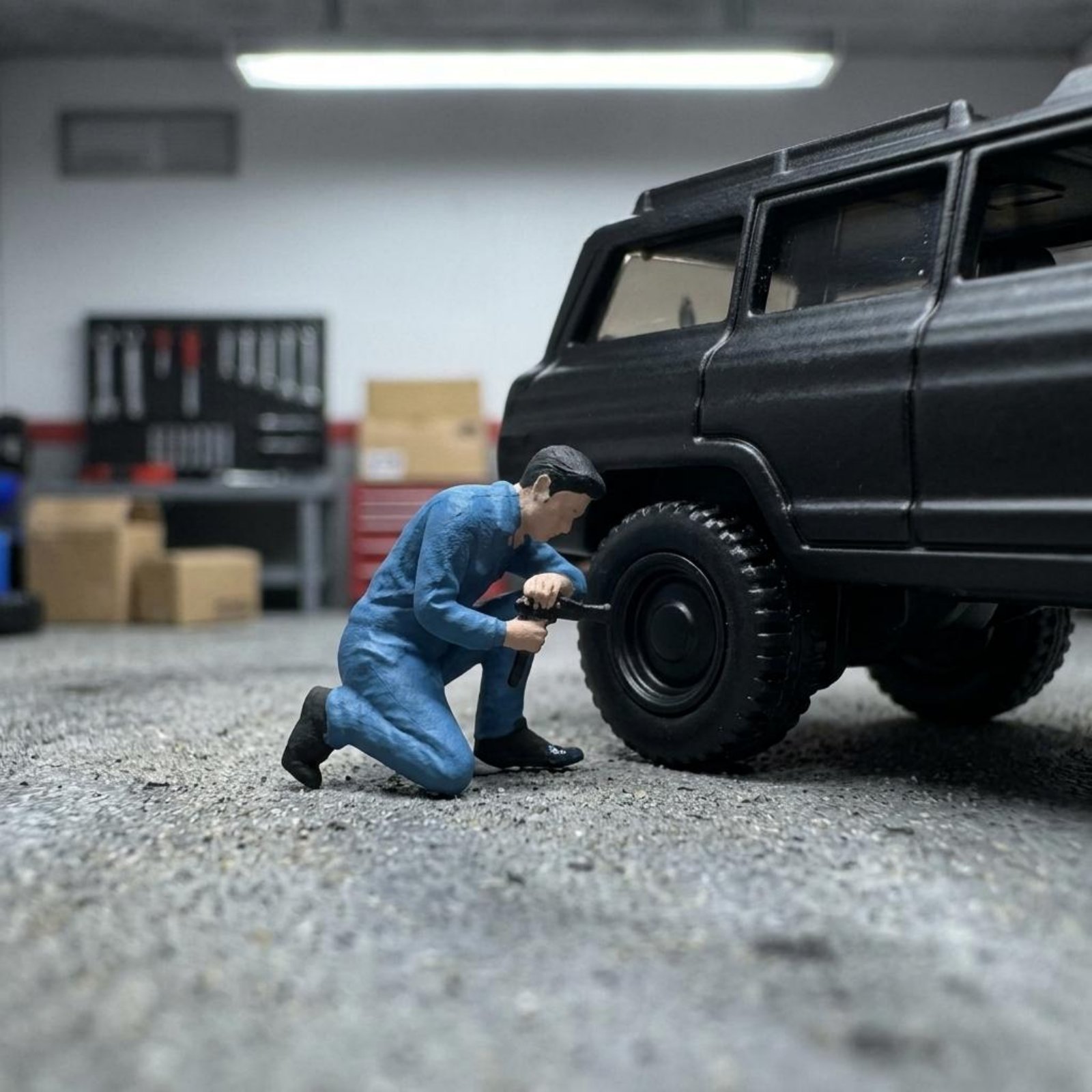 Phone Accessories Men - Miniature Realistiche di Uomini in Posizione