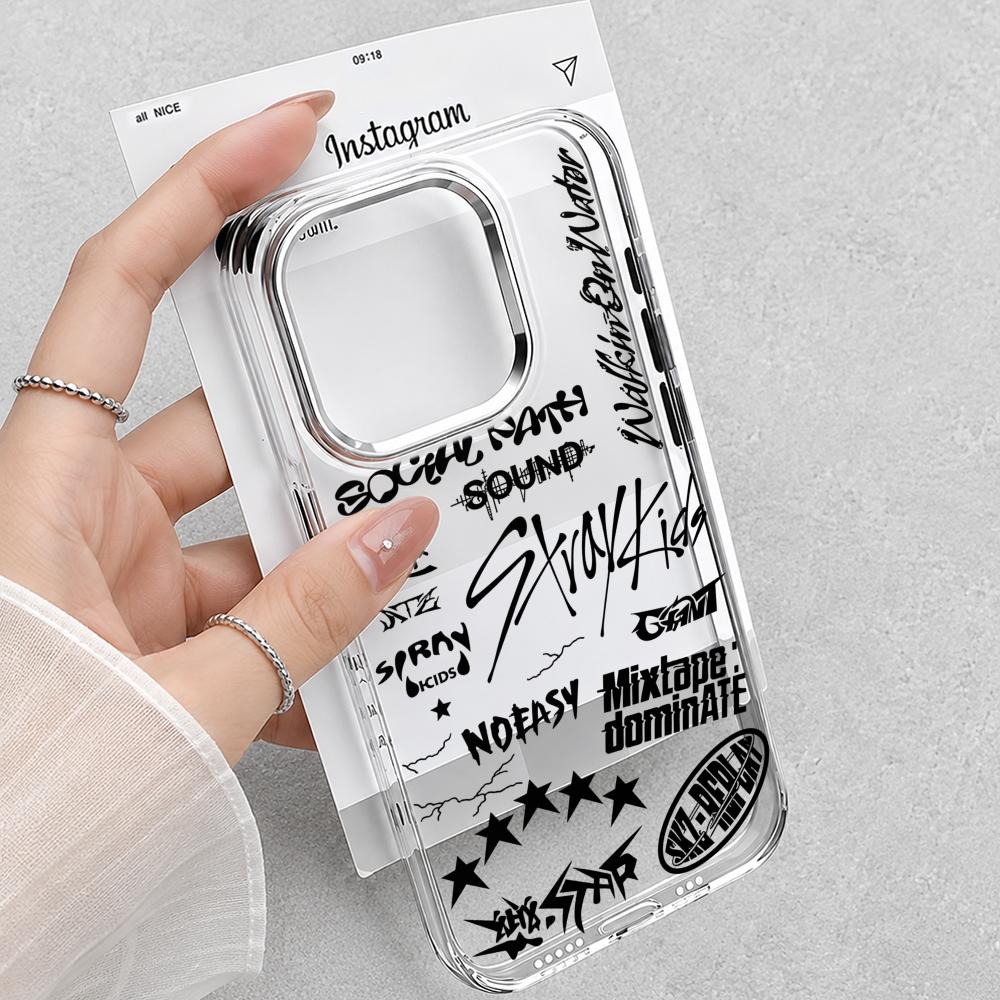 Phone Accessories Kiosk - Cover Morbida Trasparente Kpop S-Stray K-Kids