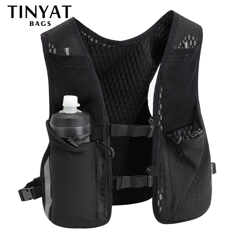 Phone Accessories Men - TINYAT Borsa gilet multifunzione riflettente per