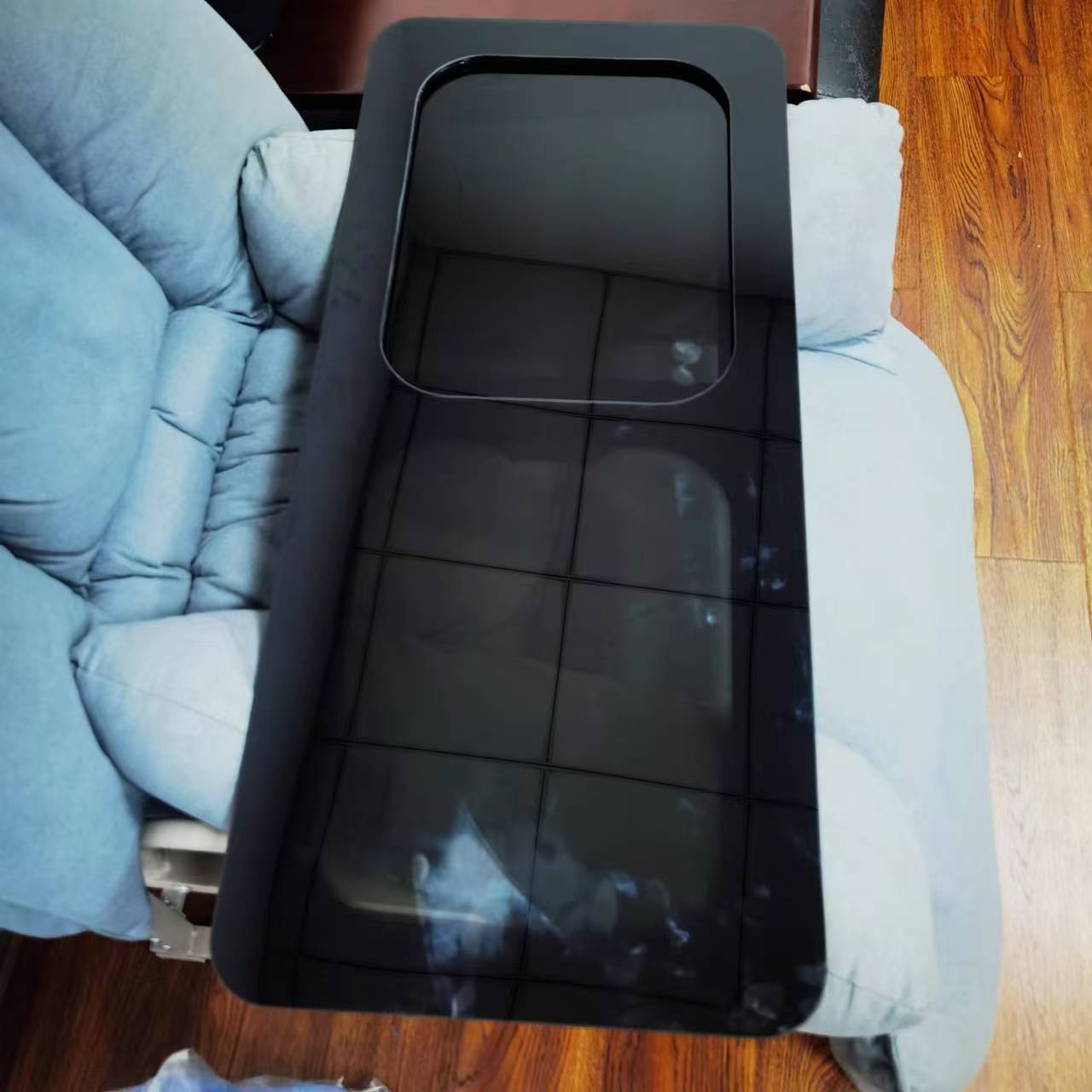 Tempered Glass Screen - Finestra Scorrevole in Alluminio e Vetro