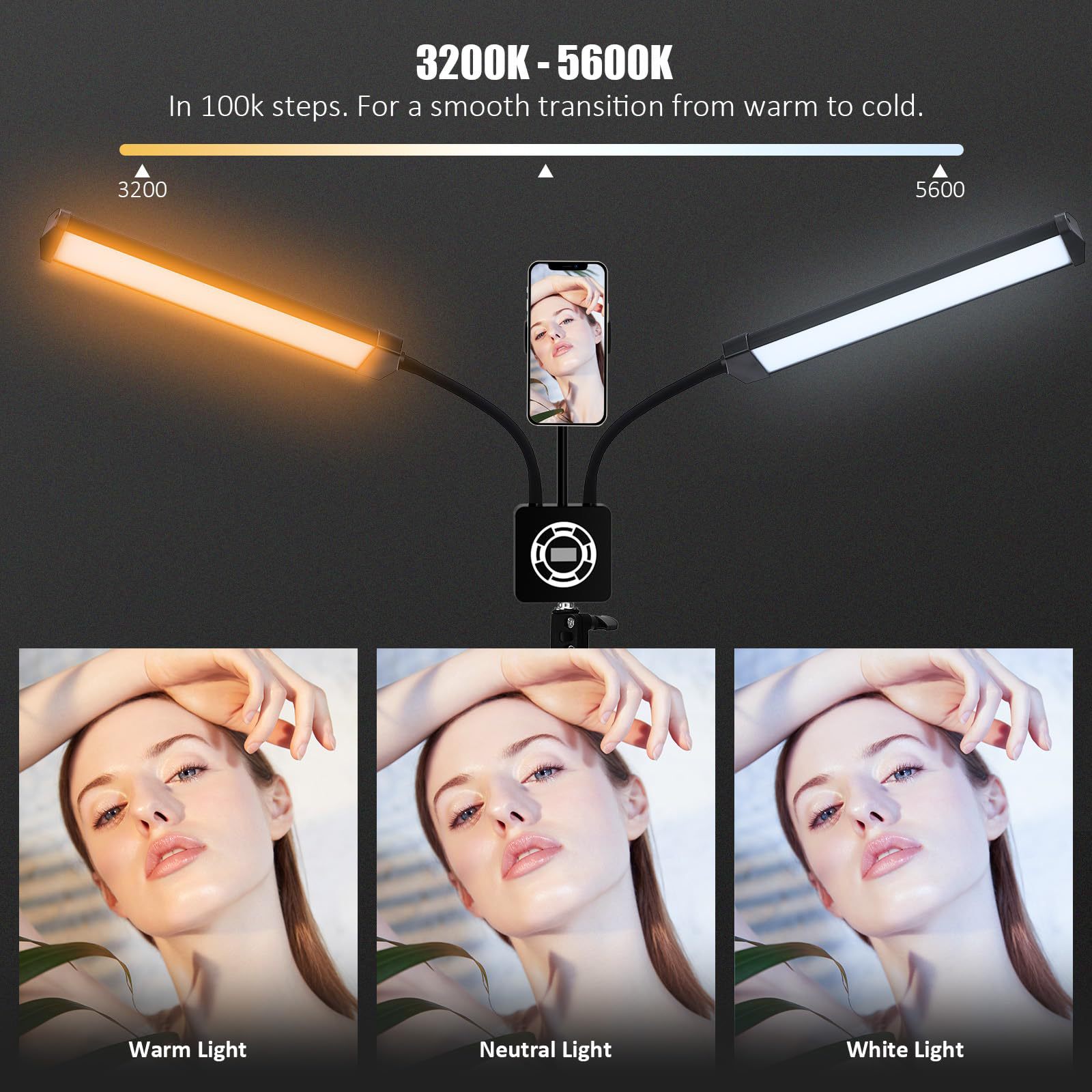 Lampada ad anello a LED con st - Led Strip Selfie recensione e prezzo