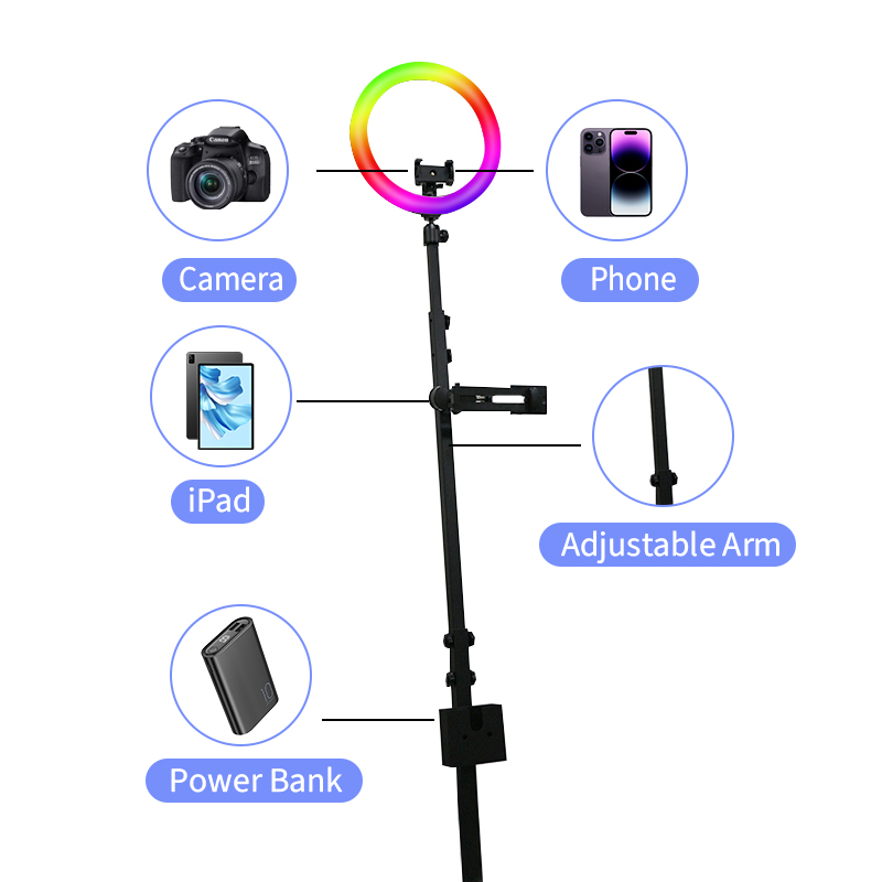 80 cm 360 °   Cabina fotografi - Led Strip Selfie recensione e prezzo