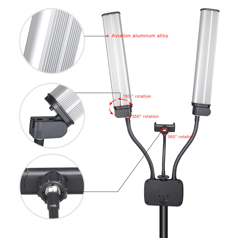 Lampada ad anello a LED a stri - Led Strip Selfie recensione e prezzo