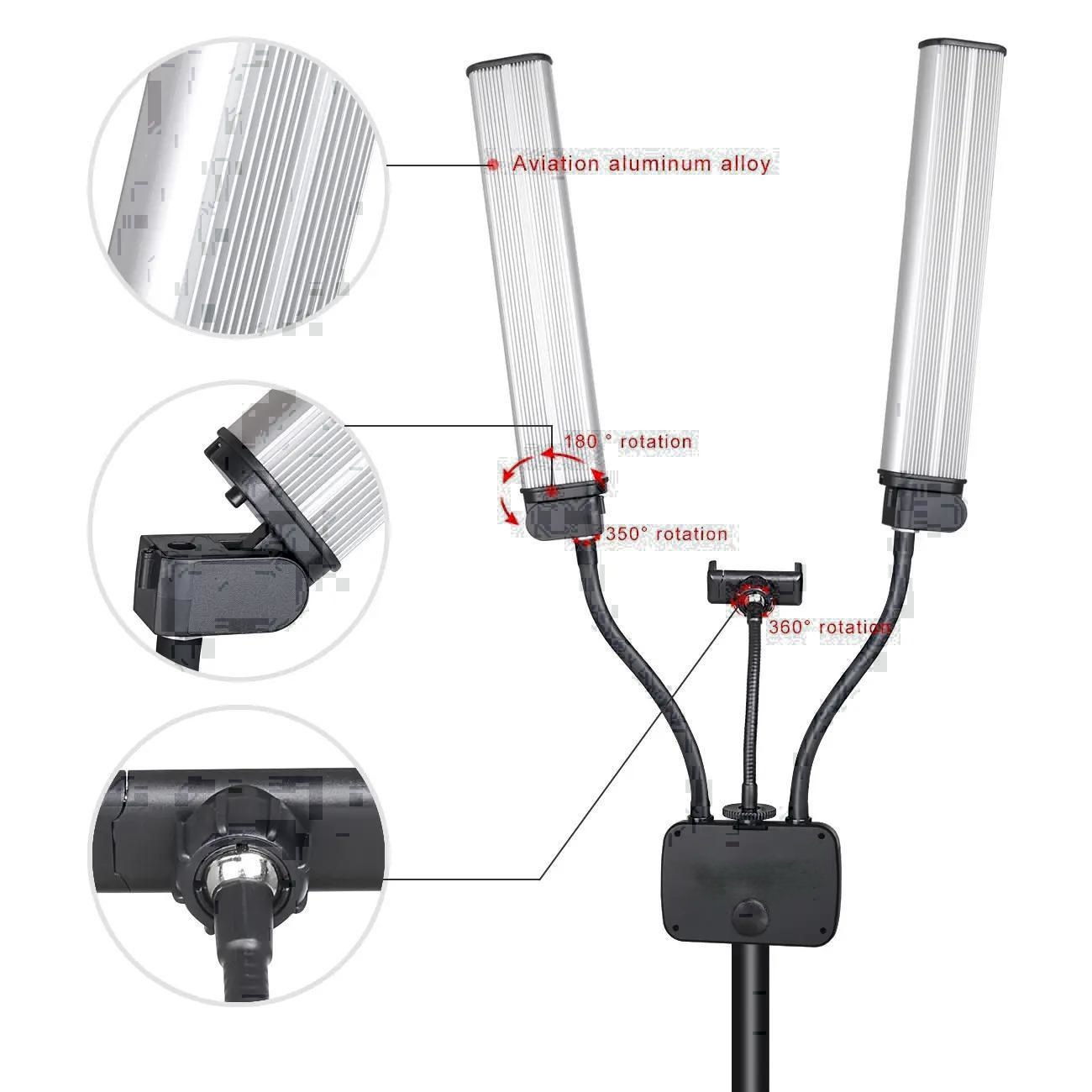Anello luminoso di riempimento - Led Strip Selfie recensione e prezzo