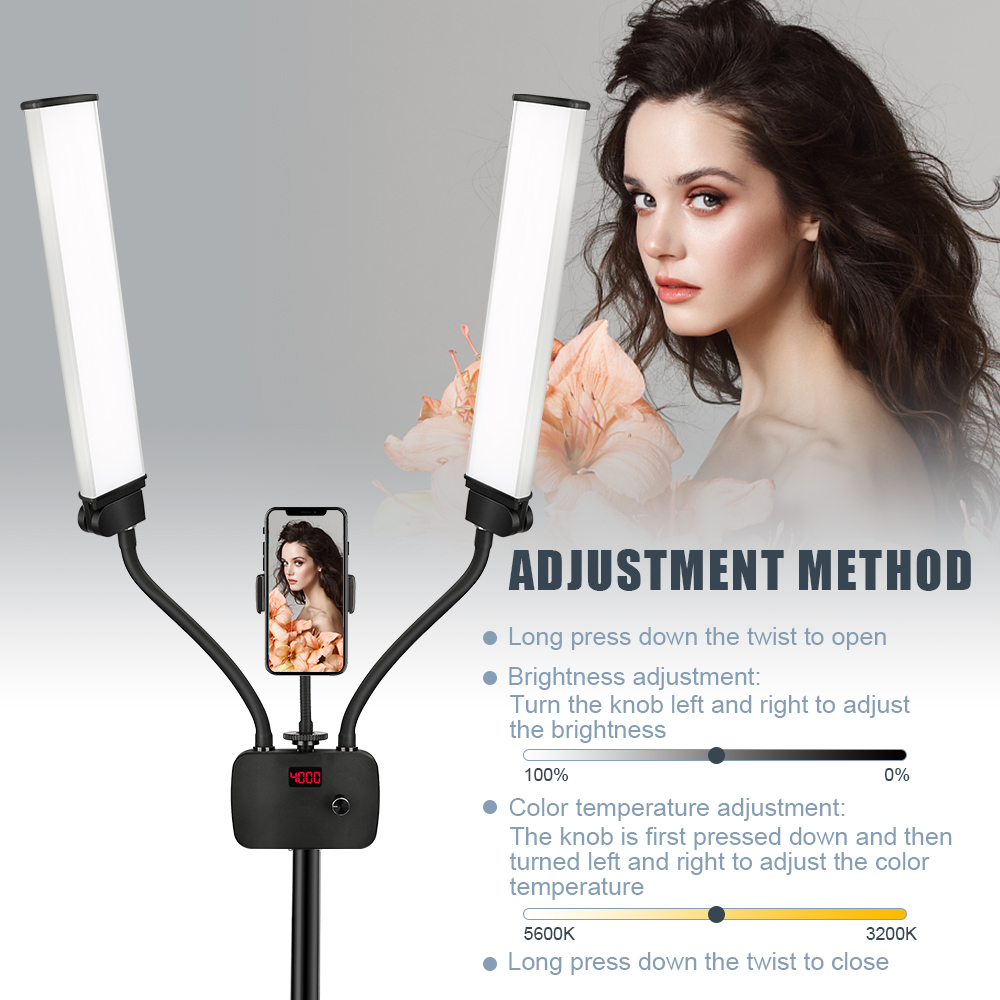 Lampada LED a Doppio Braccio p - Led Strip Selfie recensione e prezzo